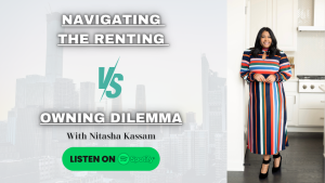 Spotify Podcast featuring Real estate agent Nitasha Kassam